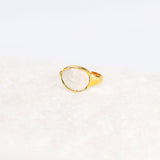 Swirl Ring 18k Gold Plated, Gold Design Jewelry for Women