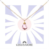 Amethyst Baroque Swarovski Necklace (Gold or Silver)