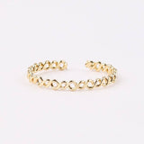 Brass Chain Stacking Rings for sale, Personalized Stackable Rings for women, Girl jewelry gift ideas