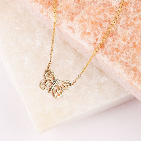 gold butterfly necklaces, butterfly necklace near me, buy jewelry online, necklaces for sale