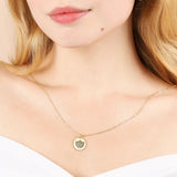 women's 14k gold necklace with pendant, unique 14k gold pendants, handmade jewelry, top handmade jewelry websites