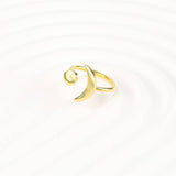 Orbit Raw Brass Ring, Minimalist Accessories for Everyday Wear, Women Gift Ideas