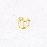 Buy Mirror Ring Online, Raw Brass Adjustable Ring for Women, Elegant Jewelry Gift