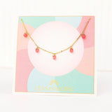 Pink Jade Confetti (Gold or Silver)