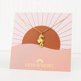 Seahorse Necklace (Gold)