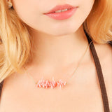 Pink Coral Smile (Gold or Silver)