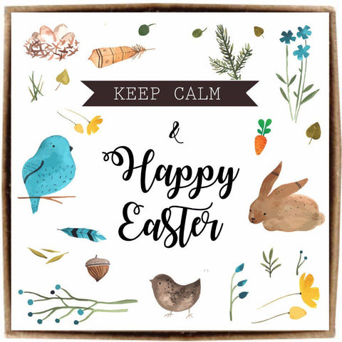 Keep calm & Happy Easter