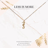 Seahorse Necklace (Gold)